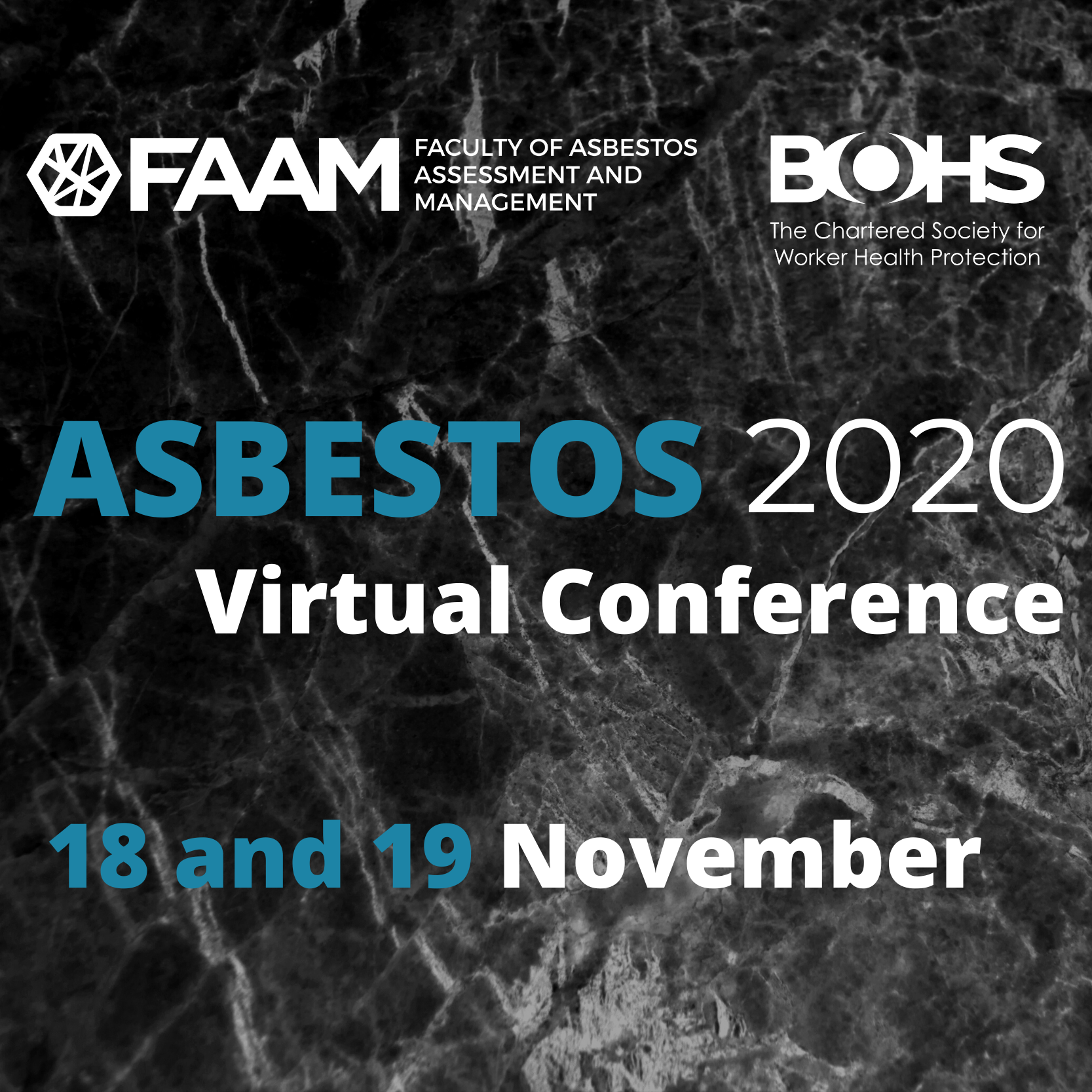 Asbestos 2020 Virtual Conference 18 & 19 November 2020