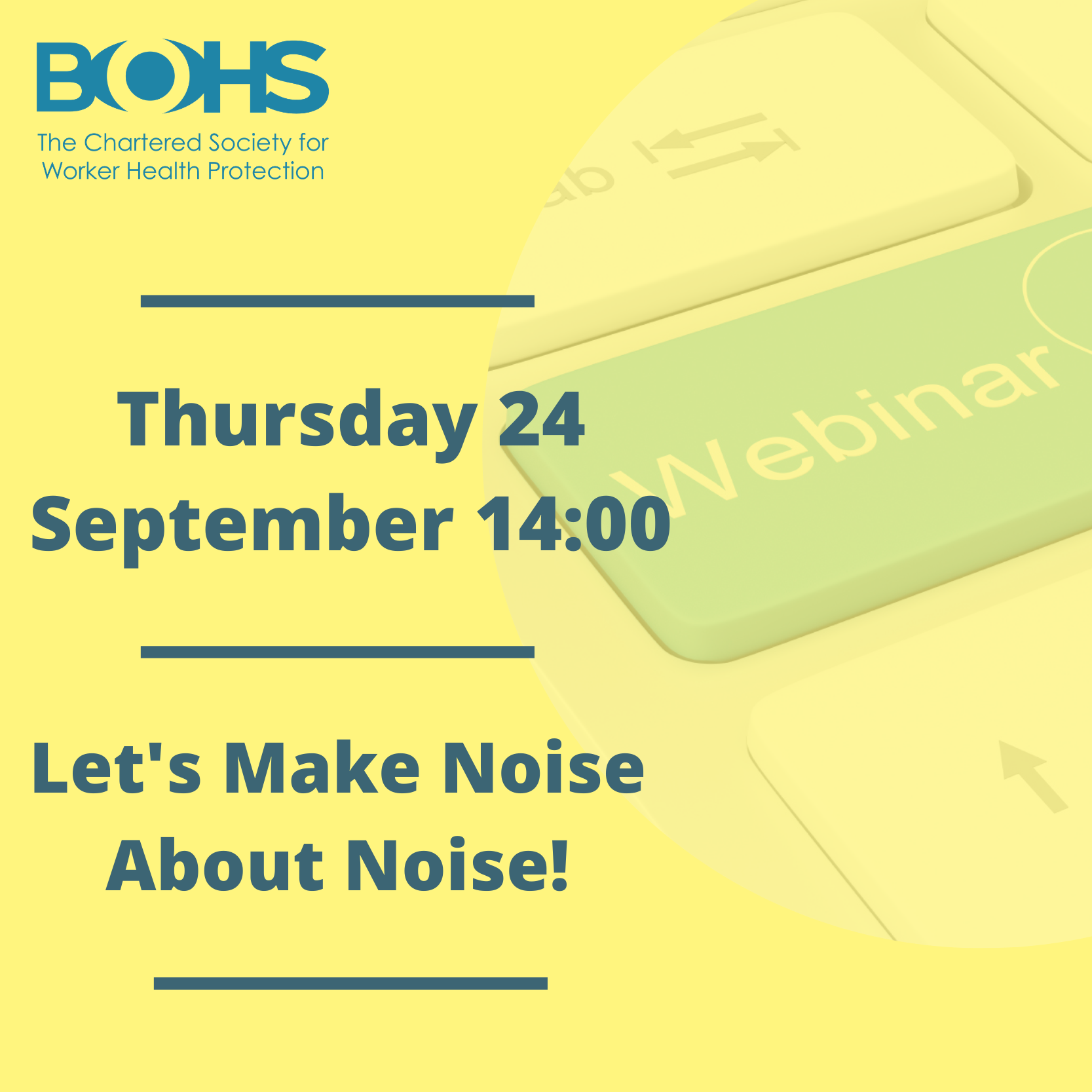 UKHCA Webinar - Let's Make Noise About Noise Management